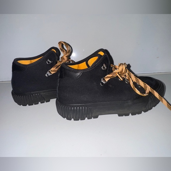 RAG AND BONES ARMY HIKER LOW TOP SNEAKERS BLACK SIZE US 7 WOMENS - Picture 10 of 11